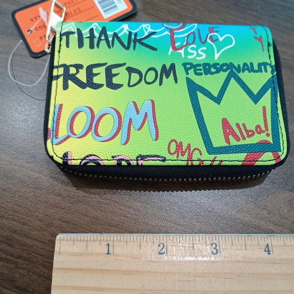 Colorful Graphic Wallet - Picture 2 of 3